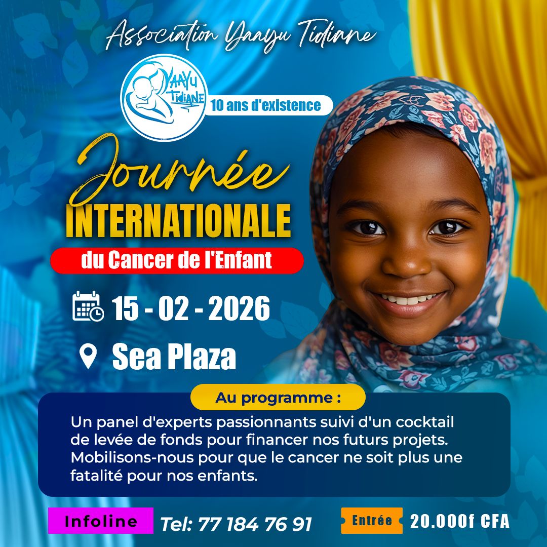 Évènement de Association Yayou Tidiane : aides et actions en faveur des enfants malades